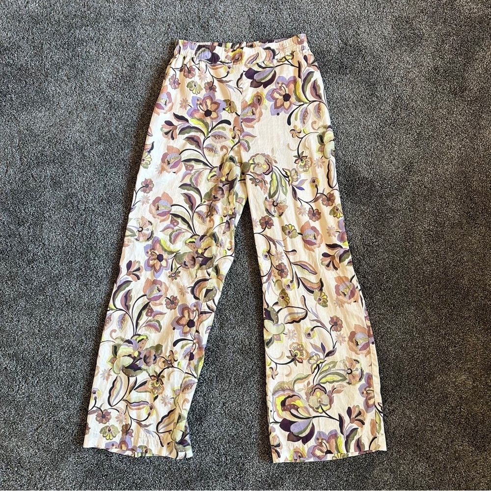 Mey 100% cotton print lounge pants